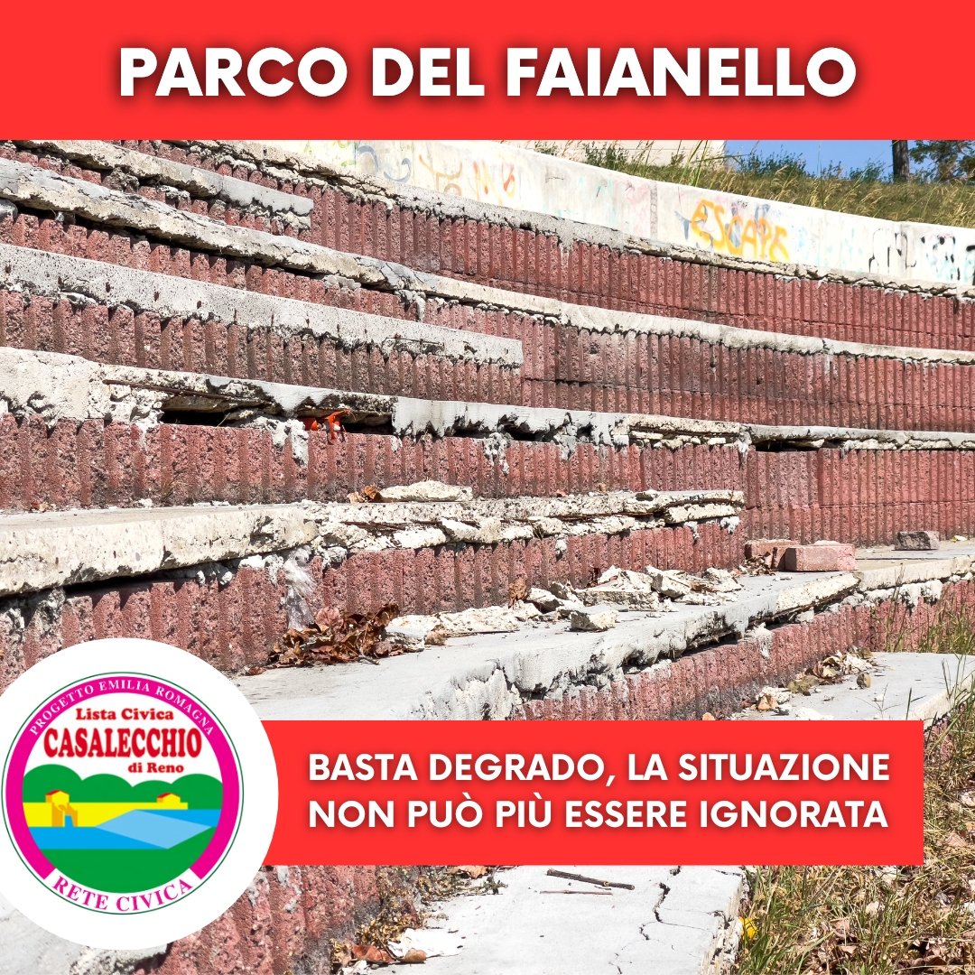Al momento stai visualizzando Parco del Faianello: un degrado scandaloso