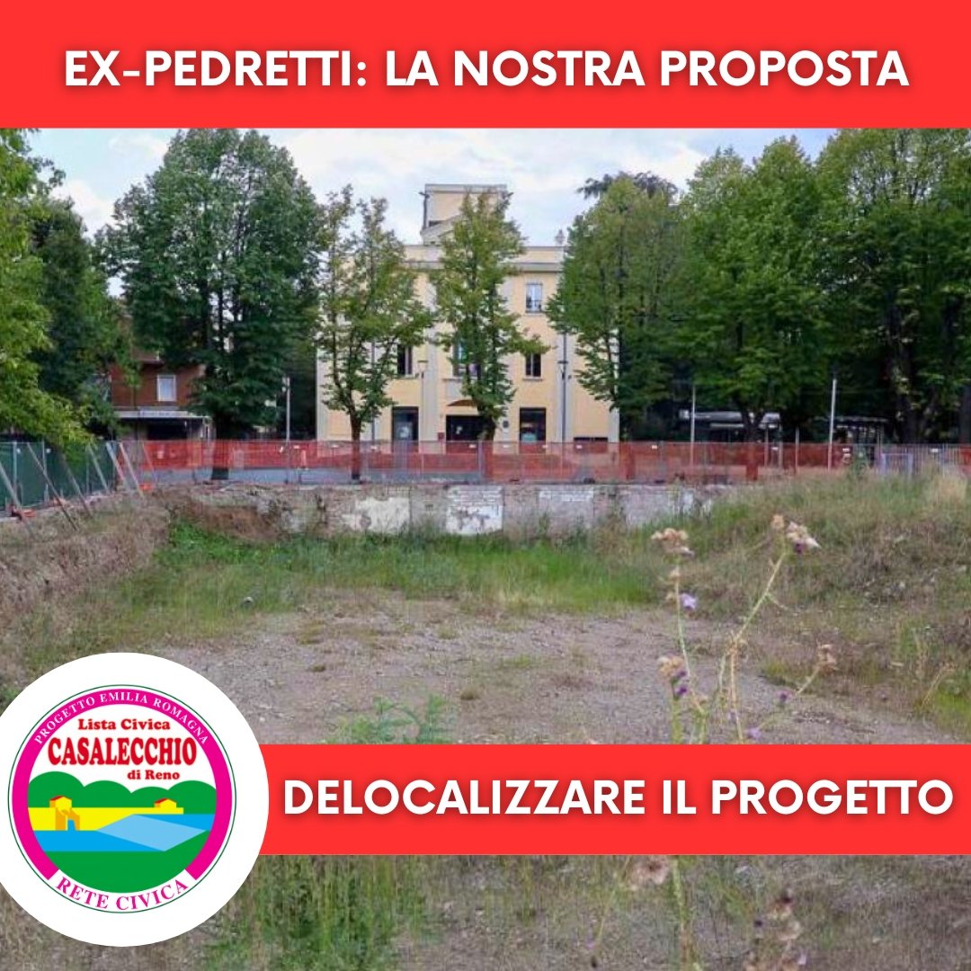 Al momento stai visualizzando Ex-Pedretti: la nostra proposta, delocalizzare il progetto