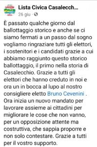 Scopri di più sull'articolo Grazie a tutti gli elettori che hanno creduto in noi