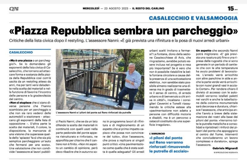 Al momento stai visualizzando Piazza della Repubblica sembra un parcheggio
